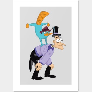 Doof and Perry Dancing Posters and Art